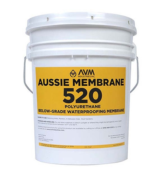 Image of AVM Aussie Membrane 520 Series Polyurethane per Gallon in 5 Gallon Unit